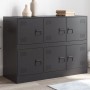 Aparador de acero negro 99x39x73 cm von , Sideboards - Ref: Foro24-841793, Preis: 205,58 €, Rabatt: %