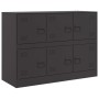 Aparador de acero negro 99x39x73 cm von , Sideboards - Ref: Foro24-841793, Preis: 205,58 €, Rabatt: %