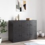 Aparador de acero negro 99x39x73 cm von , Sideboards - Ref: Foro24-841793, Preis: 205,58 €, Rabatt: %