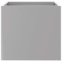 Jardineras 2 unidades acero corten plateado 32x30x29 cm by , Pots and planters - Ref: Foro24-841546, Price: 47,29 €, Discount: %