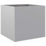 Jardineras 2 unidades acero corten plateado 32x30x29 cm by , Pots and planters - Ref: Foro24-841546, Price: 47,29 €, Discount: %