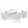 Set comedor jardín 7 pzas y cojines ratán sintético gris de , Conjuntos de jardín - Ref: Foro24-3276741, Precio: 799,34 €, De...