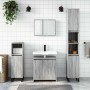 Set de muebles de baño 2 pzas madera contrachapada gris sonoma de , Muebles de baño - Ref: Foro24-835698, Precio: 104,23 €, D...