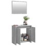 Set de muebles de baño 2 pzas madera contrachapada gris sonoma de , Muebles de baño - Ref: Foro24-835698, Precio: 104,23 €, D...