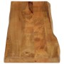 Tablero de mesa borde natural madera maciza mango 160x40x3,8 cm von , Tischplatten - Ref: Foro24-370784, Preis: 108,27 €, Rab...