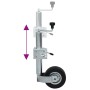 Rueda gato remolque abrazadera partida acero galvanizado 60 mm by , Trailers for goods and transport - Ref: Foro24-4008433, P...