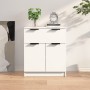 Weißes Sperrholz-Sideboard 60x30x70 cm von vidaXL, Sideboards - Ref: Foro24-811088, Preis: 88,31 €, Rabatt: %