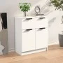 Weißes Sperrholz-Sideboard 60x30x70 cm von vidaXL, Sideboards - Ref: Foro24-811088, Preis: 82,89 €, Rabatt: %