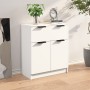Weißes Sperrholz-Sideboard 60x30x70 cm von vidaXL, Sideboards - Ref: Foro24-811088, Preis: 88,31 €, Rabatt: %