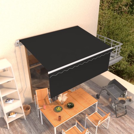 Toldo retráctil automático con persiana antracita 3,5x2,5 m de , Toldos - Ref: Foro24-3069289, Precio: 308,45 €, Descuento: %