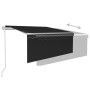 Toldo retráctil automático con persiana antracita 3,5x2,5 m de , Toldos - Ref: Foro24-3069289, Precio: 308,45 €, Descuento: %