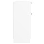 Weißes Sperrholz-Sideboard 60x30x70 cm von vidaXL, Sideboards - Ref: Foro24-811088, Preis: 88,31 €, Rabatt: %