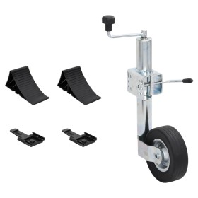 Rueda de remolque abrazadera partida y calzos de ruedas 60 mm von , Anhänger für Güter und Transport - Ref: Foro24-3281612, P...