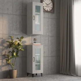 Concrete gray hanging wall cabinet 34.5x34x90 cm by vidaXL, Sideboards - Ref: Foro24-812460, Price: 60,71 €, Discount: %