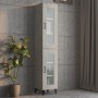 Concrete gray hanging wall cabinet 34.5x34x90 cm by vidaXL, Sideboards - Ref: Foro24-812460, Price: 61,52 €, Discount: %