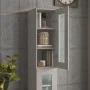 Betongrauer Hängewandschrank 34,5x34x90 cm von vidaXL, Sideboards - Ref: Foro24-812460, Preis: 60,71 €, Rabatt: %