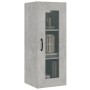 Concrete gray hanging wall cabinet 34.5x34x90 cm by vidaXL, Sideboards - Ref: Foro24-812460, Price: 61,52 €, Discount: %