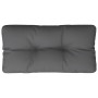 Cojín para sofá de palets de tela antracita 70x40x12 cm de , Cojines para sillas y sofás - Ref: Foro24-360579, Precio: 26,97 ...