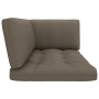Muebles de palés 6 pzas y cojines madera pino impregnada blanco by , Garden sets - Ref: Foro24-3066861, Price: 648,92 €, Disc...