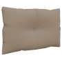 Cojines para palets 3 unidades tela gris taupé by , Cushions for chairs and sofas - Ref: Foro24-360863, Price: 44,35 €, Disco...