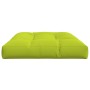 Cojín para sofá de palets de tela verde claro 120x80x12 cm by , Cushions for chairs and sofas - Ref: Foro24-360524, Price: 42...