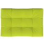 Cojín para sofá de palets de tela verde claro 120x80x12 cm by , Cushions for chairs and sofas - Ref: Foro24-360524, Price: 42...