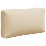 Cojines para sofá de palets 3 unidades tela beige von , Kissen für Stühle und Sofas - Ref: Foro24-360947, Preis: 68,96 €, Rab...