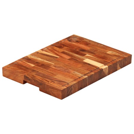 Tabla de cortar madera maciza de acacia 42x30x4 cm by , Chopping boards - Ref: Foro24-376054, Price: 32,82 €, Discount: %