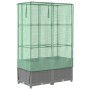 Arriate con cubierta invernadero aspecto ratán 80x40x138 cm by , Pots and planters - Ref: Foro24-4015856, Price: 68,11 €, Dis...