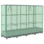 Arriate con cubierta invernadero aspecto ratán 160x40x123 cm de , Maceteros y jardineras - Ref: Foro24-4015854, Precio: 93,79...