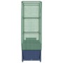 Arriate con cubierta invernadero aspecto ratán 80x40x138 cm by , Pots and planters - Ref: Foro24-4015828, Price: 68,11 €, Dis...