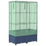 Arriate con cubierta invernadero aspecto ratán 80x40x138 cm by , Pots and planters - Ref: Foro24-4015828, Price: 68,11 €, Dis...