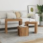 Mesas de centro apilables 3 uds madera ingeniería roble artisan | Foro24.es | Tu tienda online para hogar, jardín y más Foro24.es