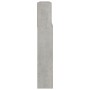 Concrete gray headboard furniture 220x19x103.5 cm by vidaXL, Headboards and footboards - Ref: Foro24-811902, Price: 73,62 €, ...