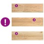 Peldaños escalera 4uds sin tratar 90x30x2cm madera maciza roble by , Stair mats - Ref: Foro24-3282901, Price: 143,39 €, Disco...