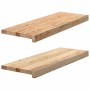 Peldaños escalera 2 uds sin tratar 70x30x2 cm von , Treppenmatten - Ref: Foro24-3283778, Preis: 61,96 €, Rabatt: %