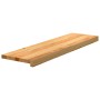 Peldaños de escalera 2 uds madera maciza roble marrón claro | Foro24.es | Tu tienda online para hogar, jardín y más Foro24.es