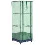 Arriate con cubierta invernadero aspecto ratán 40x40x123 cm | Foro24.es | Tu tienda online para hogar, jardín y más Foro24.es