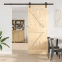 Puerta corredera con herrajes madera maciza de pino 85x210 cm von , Türen - Ref: Foro24-3332611, Preis: 180,70 €, Rabatt: %