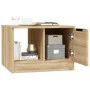 Mesa de centro madera de ingeniería roble Sonoma 50x50x36 cm de vidaXL, Mesas de centro - Ref: Foro24-811343, Precio: 50,25 €...