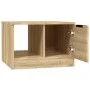 Center table made of Sonoma oak engineered wood, measuring 50x50x36 cm. by vidaXL, Coffee table - Ref: Foro24-811343, Price: ...