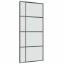 Puerta corredera con set herrajes vidrio ESG aluminio 90x205 cm von , Türen für zu Hause - Ref: Foro24-3332920, Preis: 278,49...