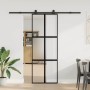 Puerta corredera set herrajes vidrio templado aluminio 76x205cm | Foro24.es | Tu tienda online para hogar, jardín y más Foro24.es