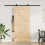Puerta corredera con herrajes madera maciza de pino 95x210 cm by , Doors - Ref: Foro24-3332624, Price: 212,65 €, Discount: %