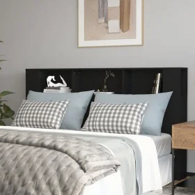 Schwarzes Kopfteilmöbel 180x18,5x104,5 cm von vidaXL, Kopf- und Fußteile - Ref: Foro24-811944, Preis: 74,34 €, Rabatt: %