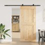 Puerta corredera con herrajes madera maciza de pino 100x210 cm von , Türen - Ref: Foro24-3332723, Preis: 219,65 €, Rabatt: %
