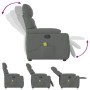 Sillón de masaje reclinable de tela gris oscuro von , Sessel - Ref: Foro24-4015553, Preis: 209,05 €, Rabatt: %