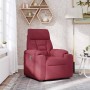 Sillón reclinable de tela rojo tinto de , Sillones - Ref: Foro24-4015545, Precio: 187,14 €, Descuento: %