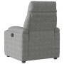 Sillón reclinable de masaje tela de microfibra gris oscuro de , Sillones - Ref: Foro24-4015572, Precio: 214,39 €, Descuento: %