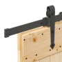 Puerta corredera con herrajes madera maciza de pino 95x210 cm by , Doors - Ref: Foro24-3332794, Price: 221,51 €, Discount: %
